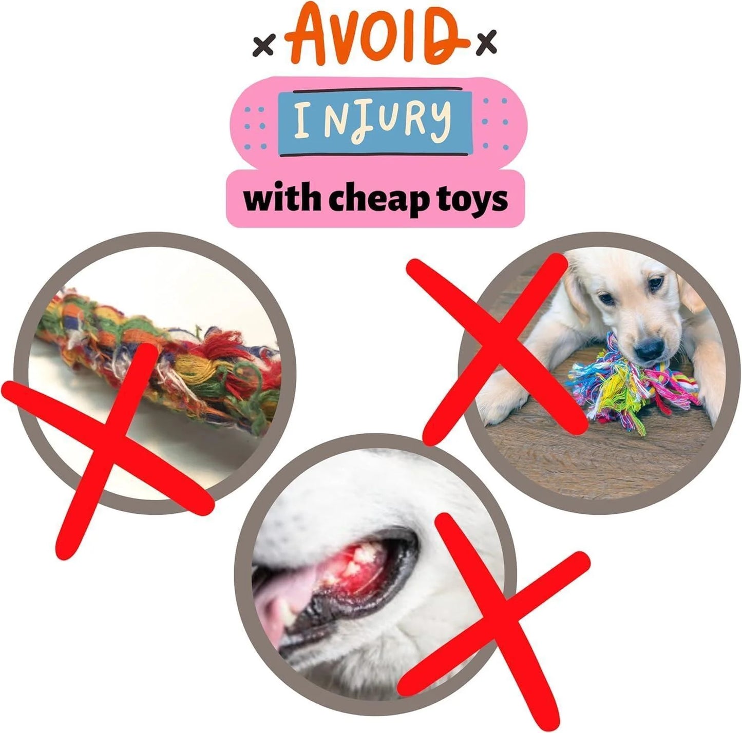 Chelsy'S Toys 3 in 1 Enrichment Tube for Dogs Tug Toy Treat Dispenser & Snuffle Ball Durable Rope Dog Toy Interactive Dog Treat Puzzle for Large Dogs & Puppies (Orange)